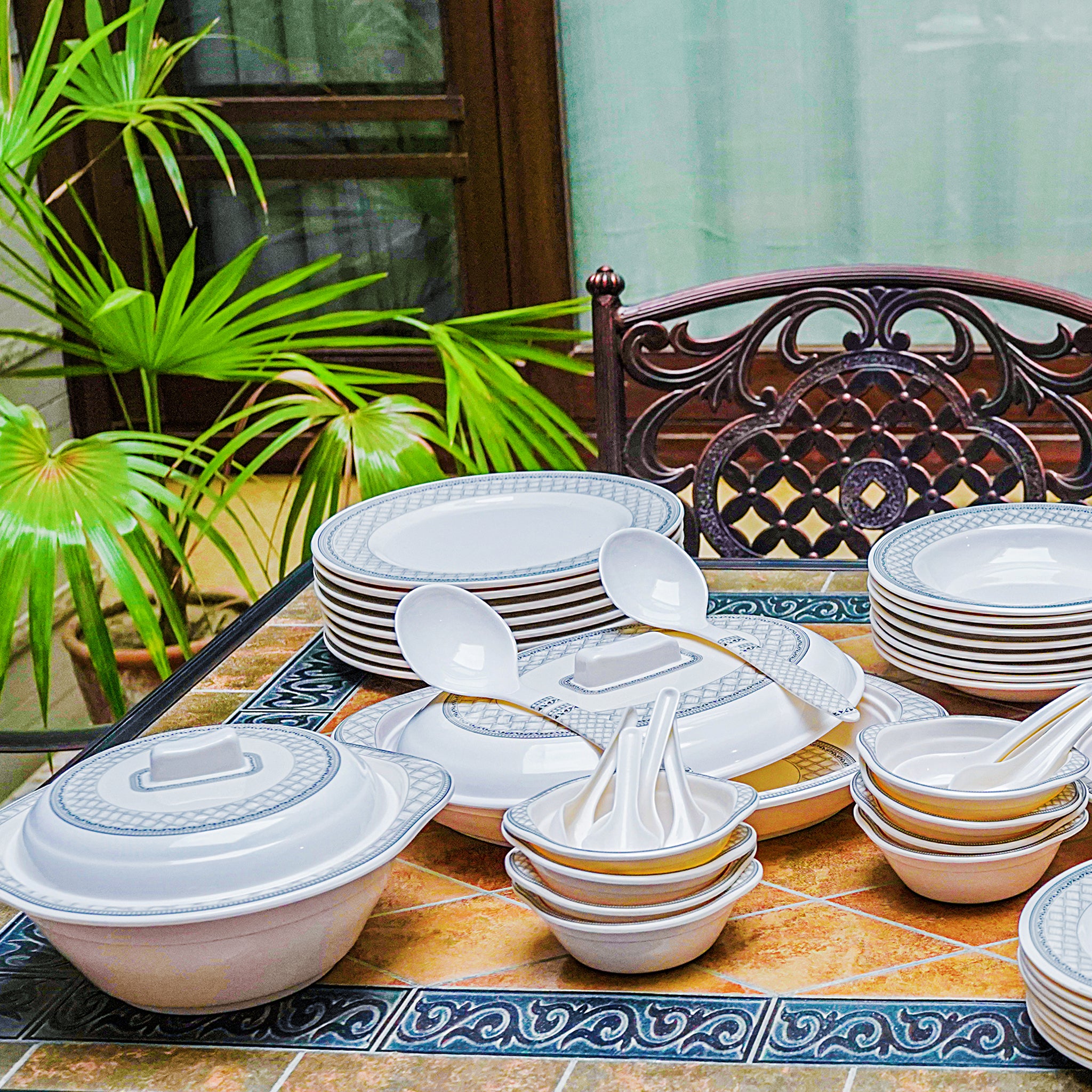 Melamine Dishes Best Brand For Melamine Dinner Set 72 Piece Royal