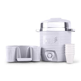 Qawah Stainless-Steel warmer 2 liter - Grey