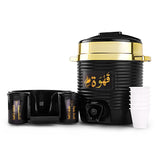 Qawah Stainless-Steel warmer 2 liter - Black