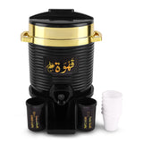 Qawah Stainless-Steel warmer 2 liter - Black