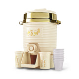 Qawah Stainless-Steel warmer 2 liter - Beige