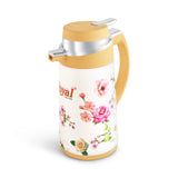 Royal Wish Tea Flask – Beige Floral Edition