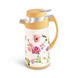 Royal Wish Tea Flask – Beige Floral Edition