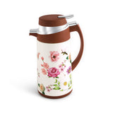 Royal Wish Tea Flask – Brown Floral Edition