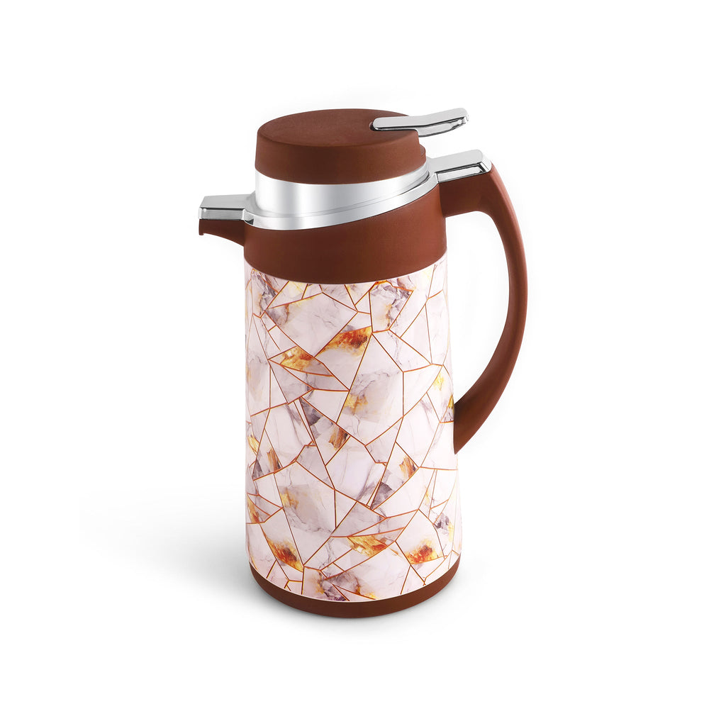 Gold Line (Brown) - Tea Flask – RoyalHouseware