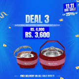 Deal 3: Super Small Red Hotpot + Super Medium Red Hotpot