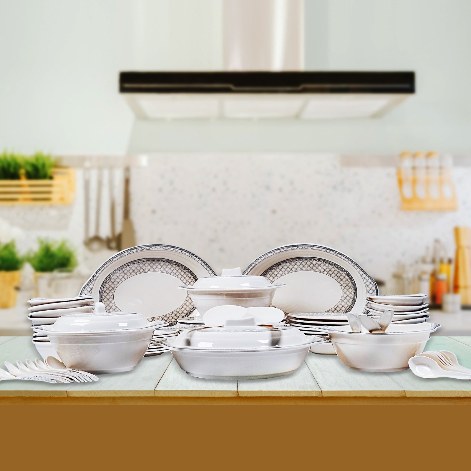 Melamine Plate Pigeon 16 Pc Dinner Set Melamine Dinner