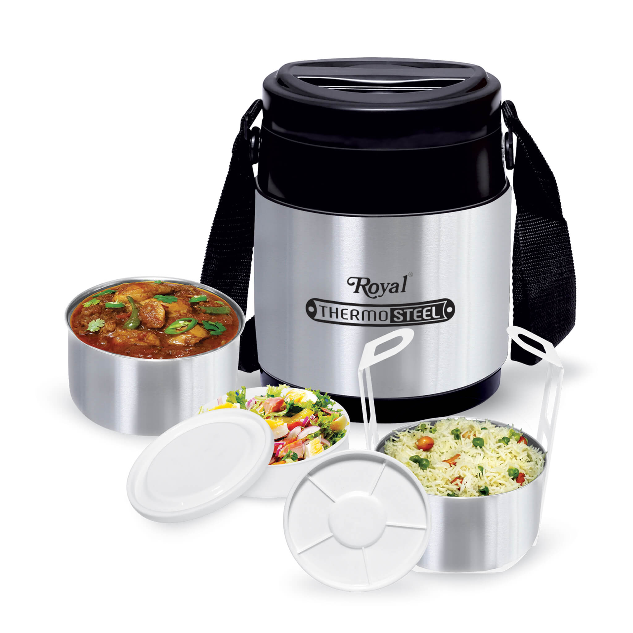 Thermo-Steel Food Carrier Legend-2