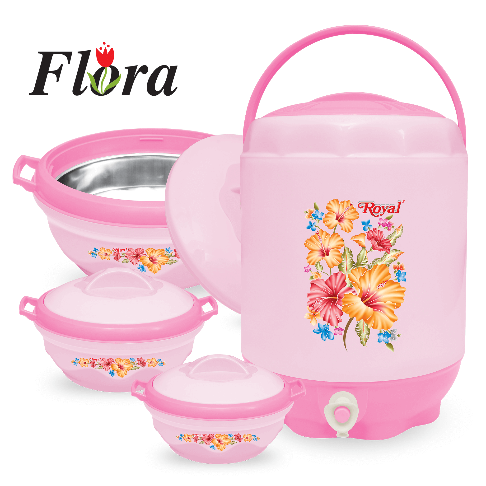 Flora Pink 4 Piece Gift Pack